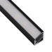 1416 DL kotni alu LED profil TRILINE MINI črn brez pokrova 1416 DL kotni alu LED profil TRILINE MINI črn brez pokrova