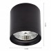 Svetilka stropna LED ready CHLOE AR111 GU10 IP44 okrogla fiksna antiglare črna Svetilka stropna LED ready CHLOE AR111 GU10 IP44 okrogla fiksna antiglare črna