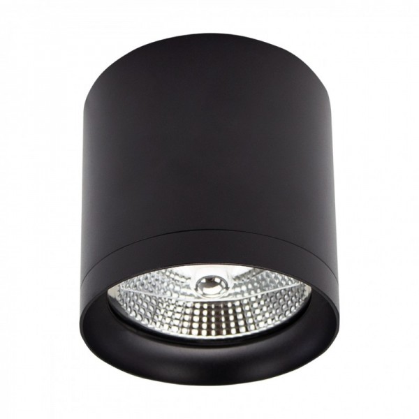 Svetilka stropna LED ready CHLOE AR111 GU10 IP44 okrogla fiksna antiglare črna Svetilka stropna LED ready CHLOE AR111 GU10 IP44 okrogla fiksna antiglare črna