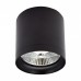 Svetilka stropna LED ready CHLOE AR111 GU10 IP44 okrogla fiksna antiglare črna Svetilka stropna LED ready CHLOE AR111 GU10 IP44 okrogla fiksna antiglare črna