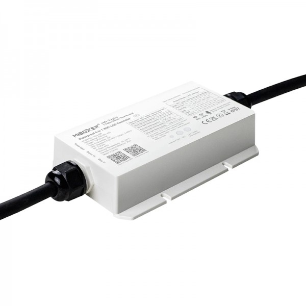 LED krmilnik SPI 5v1 12-48V 15A DIMM/CCT/RGB/RGBW/RGBW+CCT WL5-WP RF 2,4GHz + WiFi IP67 LED krmilnik SPI 5v1 12-48V 15A DIMM/CCT/RGB/RGBW/RGBW+CCT WL5-WP RF 2,4GHz + WiFi IP67