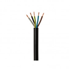 Kabel PP-L 5X1,5 mehkožilni črn
