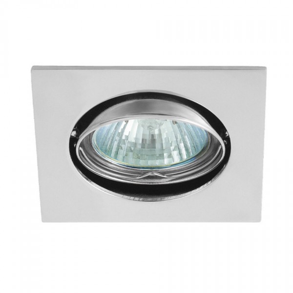 Svetilka vgradna gibljiva NAVI CTX-DT10-C kvadratna krom