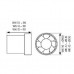 Ventilator cevni WIR WK-10 Ø100mm