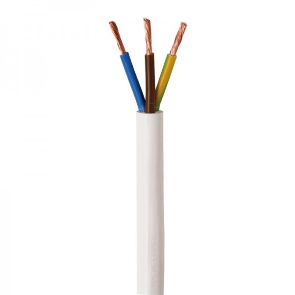 Kabel PP-L 3X1 mehkožilni bel
