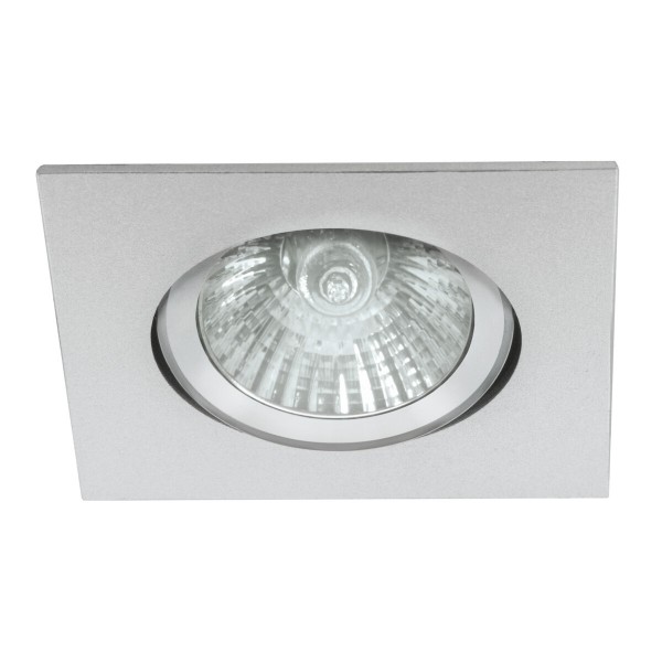 Svetilka vgradna gibljiva TESON AL-DTL50 GU10 kvadratna alu