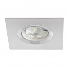 Svetilka vgradna fiksna TESON AL-DSL50 GU10 kvadratna alu