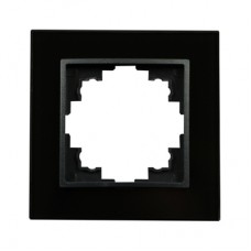 Okvir 1x KLX GLASS črn