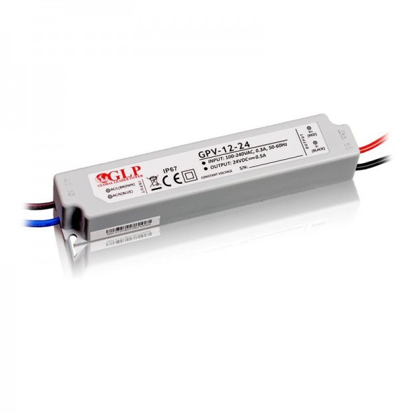 LED napajalnik CV 24V 12W GPV IP67
