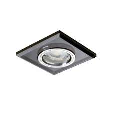 Svetilka vgradna fiksna MORTA CT-DSL50-B kvadratna črna