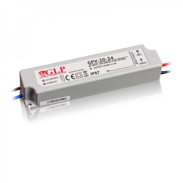 LED napajalnik CV 24V 20W GPV IP67