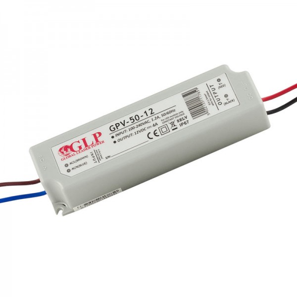 LED napajalnik CV 12V 50W GPV IP67