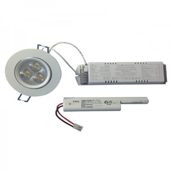 Svetilka zasilna LED SPOT DL-B PS/TS 1h 300lm IP20