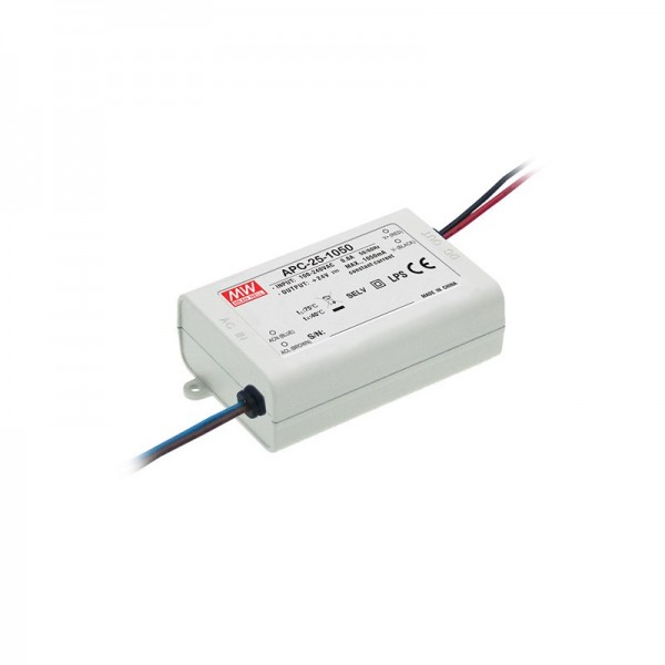 LED krmilnik CC 500mA 15-50V APC-25-500 Mean Well