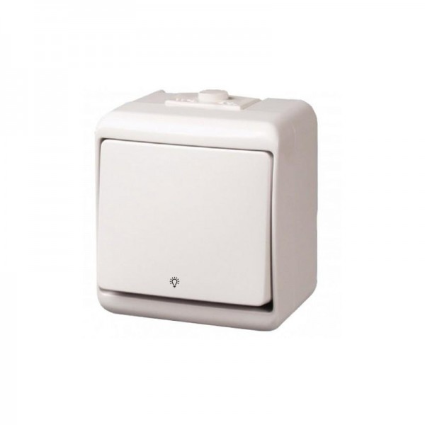 Vodotesna tipka FKV-N-101 simbol žarnica 10A IP54