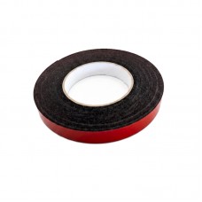 Dvostranski penasti lepilni trak črn, 18mm x 10m