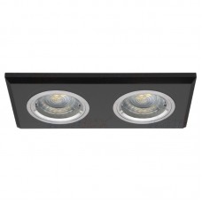 Svetilka vgradna fiksna MORTA CT-DSL250-B pravokotna črna