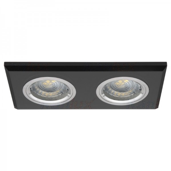 Svetilka vgradna fiksna MORTA CT-DSL250-B pravokotna črna