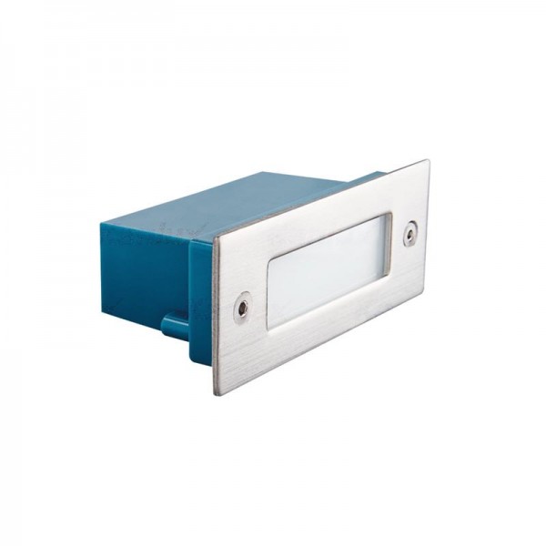 Svetilka stenska vgradna LED TAXI LED12 SMD 0,6W 10lm 4000K IP54 inox