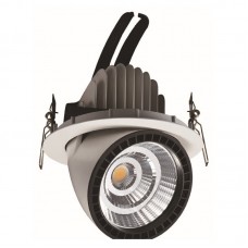 Svetilka vgradna izvlečna LED PLUTO M 30W 3550lm 4000K 190x155/165mm