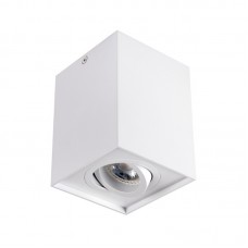 Svetilka stropna LED ready GORD DLP-50-W GU10 bela