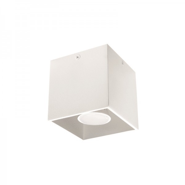 Svetilka stropna LED ready ALGO GU10 CL-W kvadratna bela