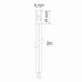 Led konektor s kablom SM SPO 2P-M moški 2 x 0,5 mm2 x 200 cm