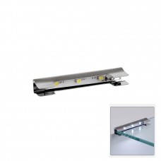 LED svetilka za stekleno polico METAL CLIP 0,25W 6000K, mini konektor - DLP