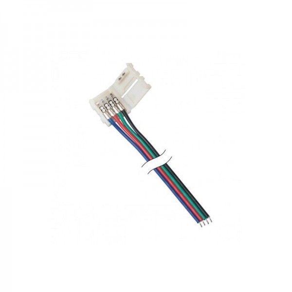Spojka 10mm RGB priključek z 2m kabla