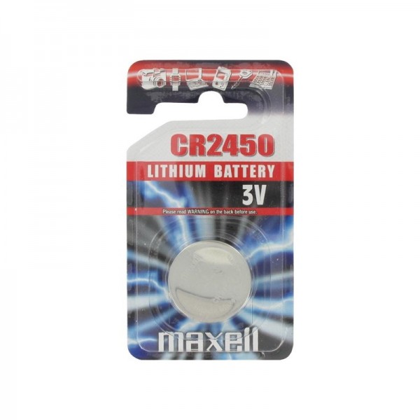 Vložek baterijski Maxell CR2450 5/1