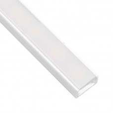 1407 DL alu LED profil LINE MINI bel brez pokrova