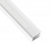 2206 DL vgradni alu LED profil INLINE MINI XL bel brez pokrova