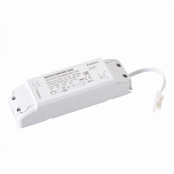 LED krmilnik CC 800mA 30-42V IP20 BRAVO 36W