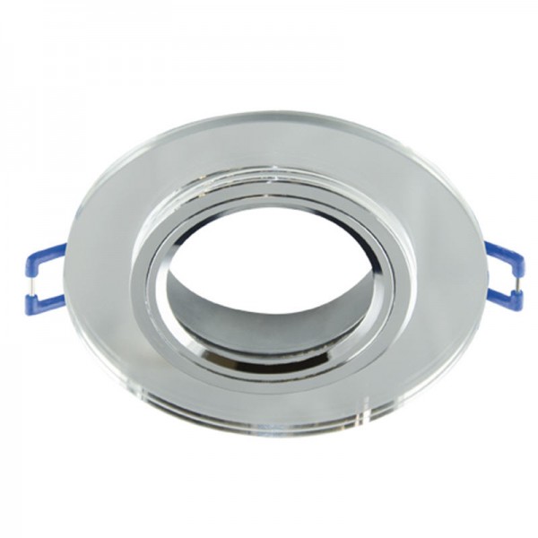 Svetilka vgradna fiksna GLAS GU10 SELENA C prozorna