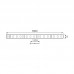 LED trak set 4,8W 585lm LATE LED 300 5m CW IP20