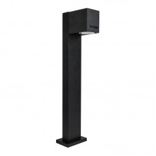 Svetilka stoječa - stebriček LED-Ready FOREST 50 GU10 D IP54 ćrna