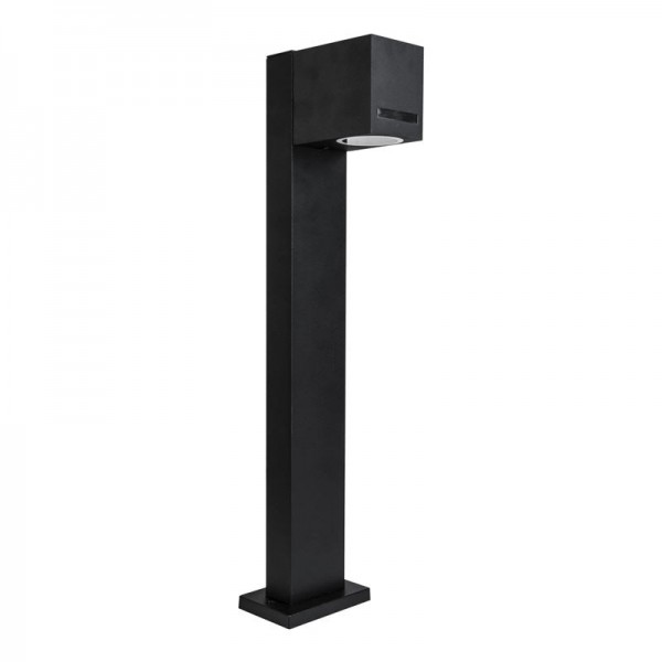 Svetilka stoječa - stebriček LED-Ready FOREST 50 GU10 D IP54 ćrna