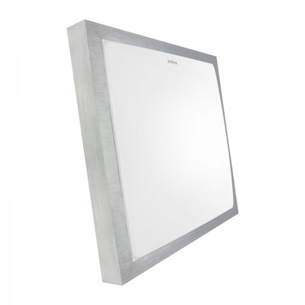 Svetilka stropna LED ALEX D 24W 1680lm 4000K IP44 kvadratna