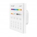 LED daljinski upravljalnik stenski panel RGB + CCT T4 4 cone 230V bel