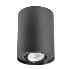 Svetilka stropna LED ready TOLEDO OKR GU10 ČRNA