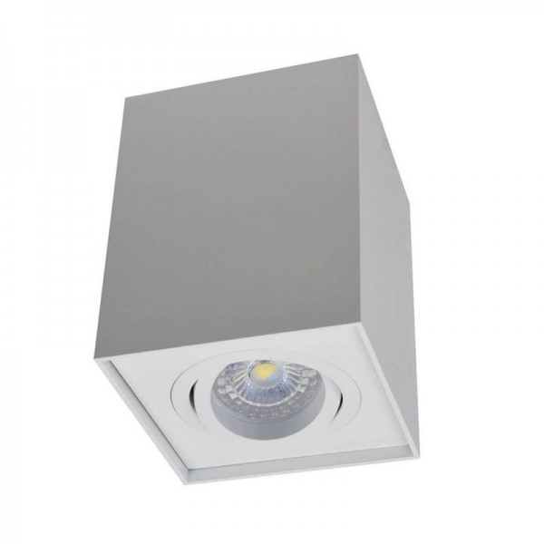 Svetilka stropna LED ready BRAGA KV GU10 BELA