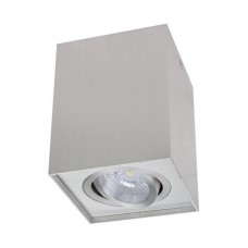 Svetilka stropna LED ready BRAGA KV GU10 ALU BRUŠEN