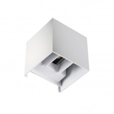 Svetilka za fasade LED 7W 500lm 4000K REKA EL-L-W kvadratna bela