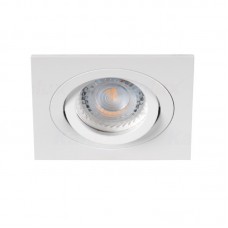 Svetilka vgradna gibljiva SEIDY CT-DTL50-WM kvadratna bela