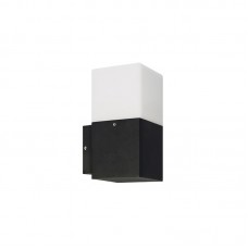 Svetilka za fasade LED-Ready KV GRYF D E27 IP44 črna