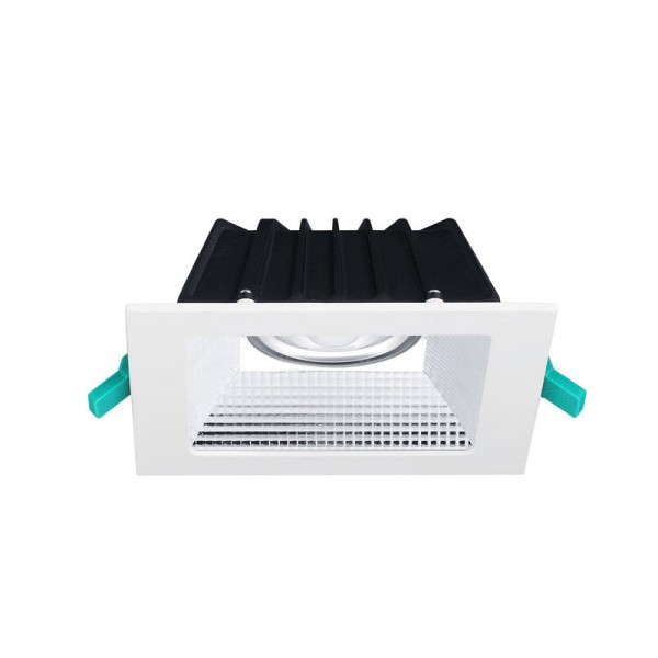 Svetilka vgradna Downlight Insaver Slim  9W S U19 IP44 1025lm 4000K SQUARE