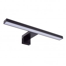 Stenska svetilka za kopalnice AMBER LED 4,5W 220lm 3000K IP44 črna univerzal
