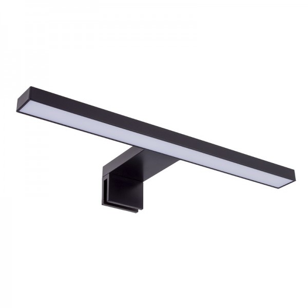 Stenska svetilka za kopalnice AMBER LED 4,5W 220lm 3000K IP44 črna univerzal