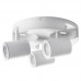 Svetilka stropna LED ready LAURIN EL-3O W GU10 bela