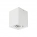Svetilka stropna LED ready HARY D GU10 kvadratna BELA